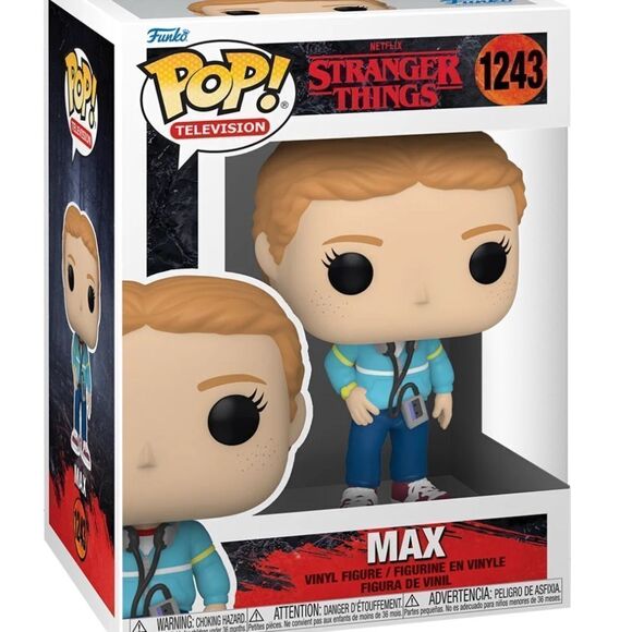 Funko Pop Stranger Thingsngs Vinyl Figure MAX - Picture 1 of 9